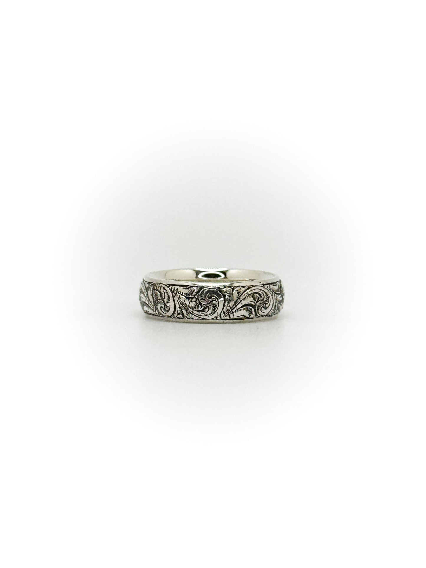 Size 7 Engraved Wedding Band