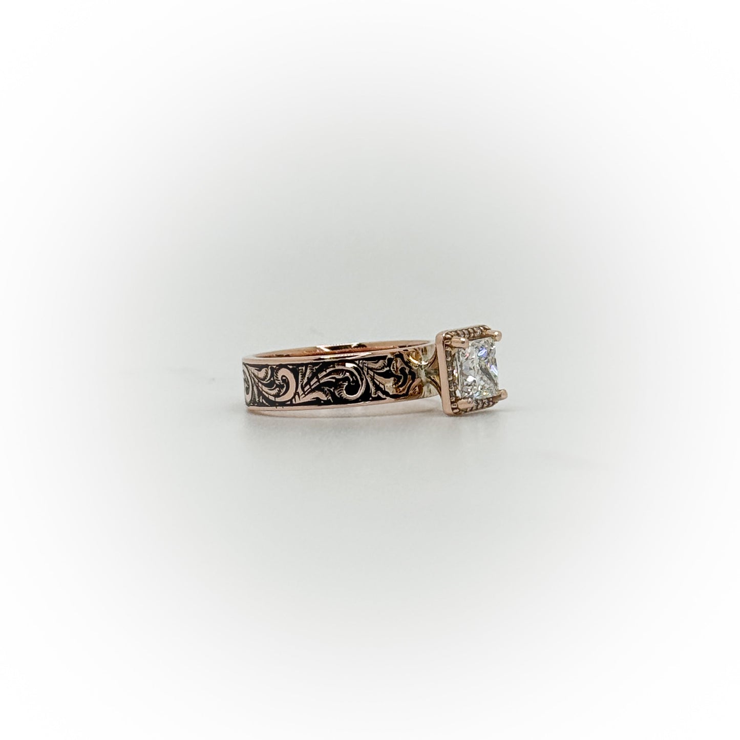Size 6.5 Halo Engagement Ring