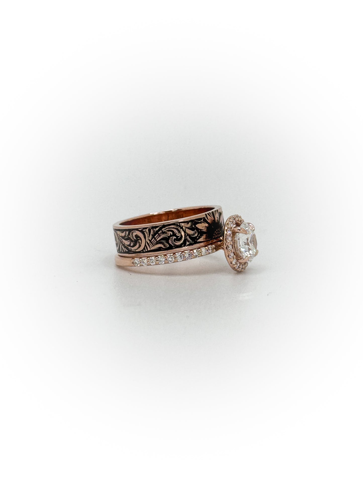 Traditional Halo Engagement Ring ( Custom Order Spot)