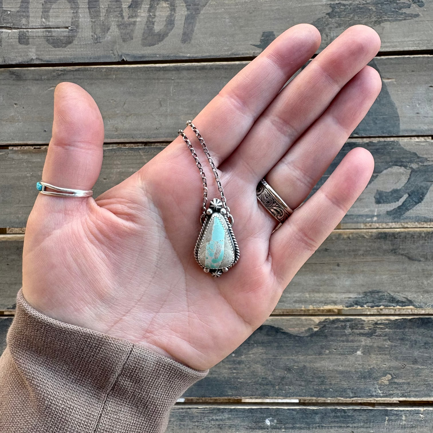 Royston Ribbon Turquoise Necklace