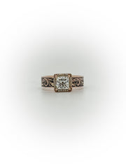 Size 6.5 Halo Engagement Ring