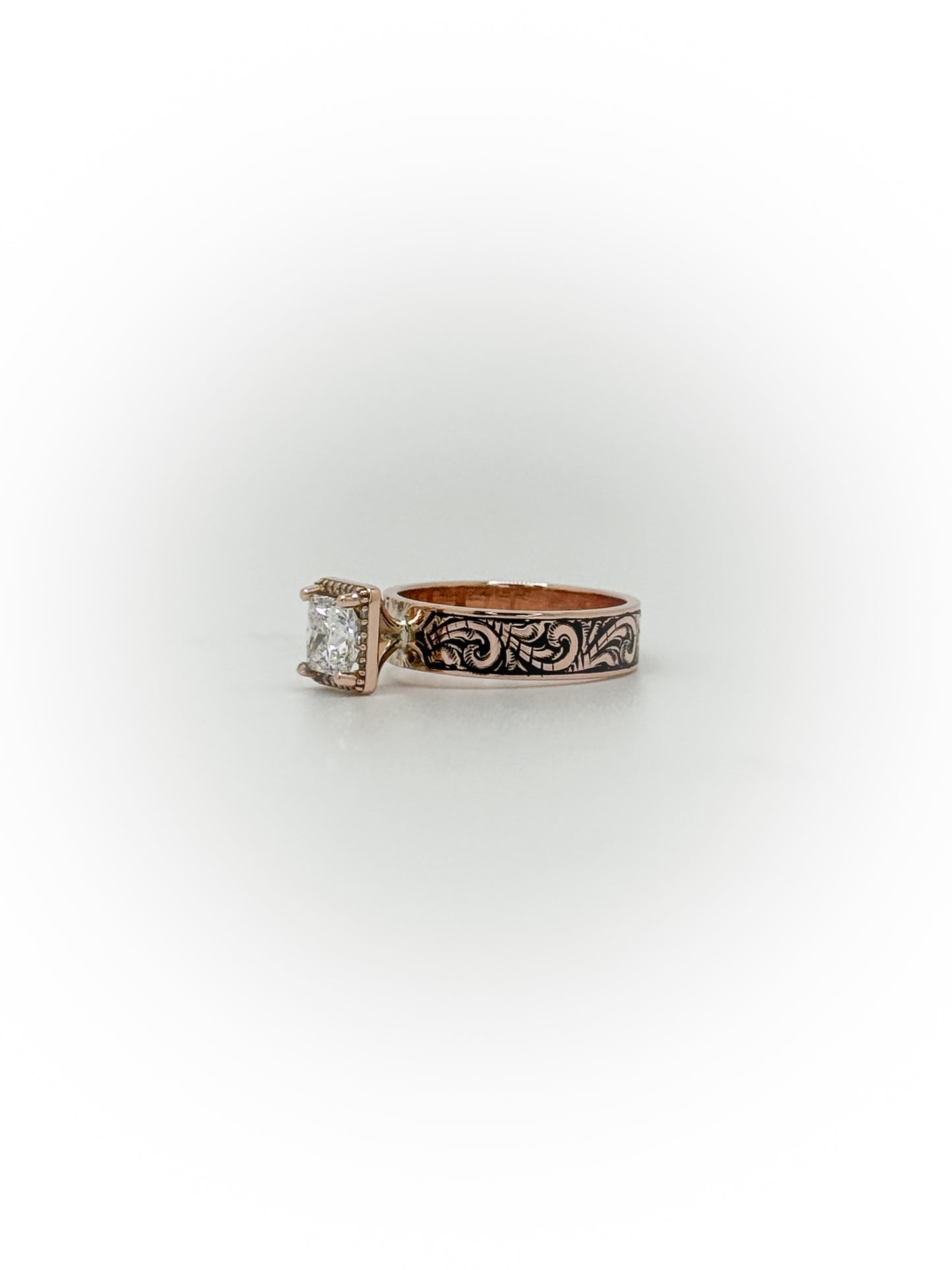 Size 6.5 Halo Engagement Ring