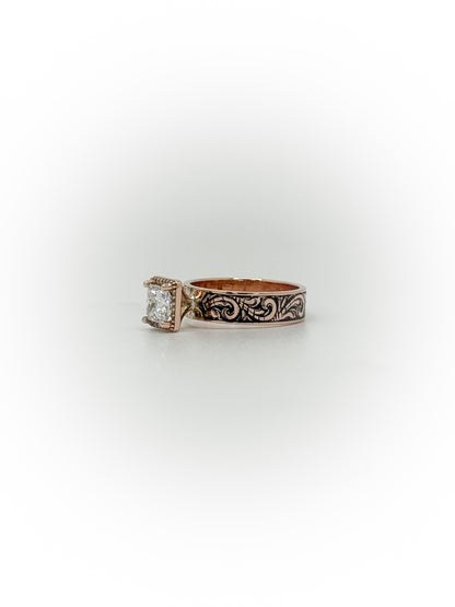 Size 6.5 Halo Engagement Ring