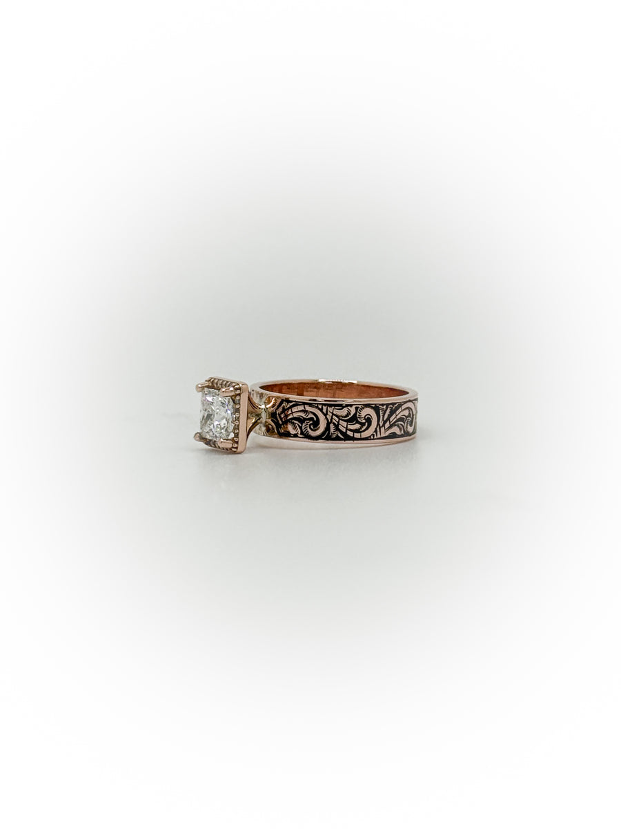 Size 6.5 Halo Engagement Ring