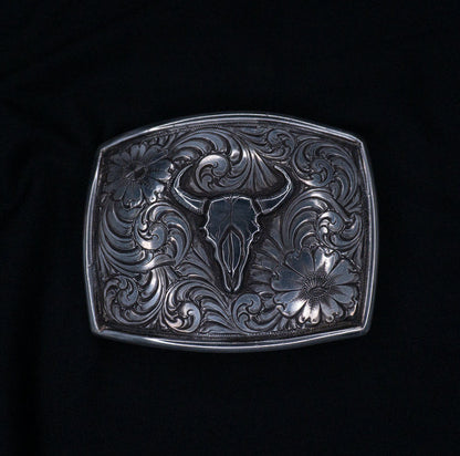 Buffalo Skull Buckle