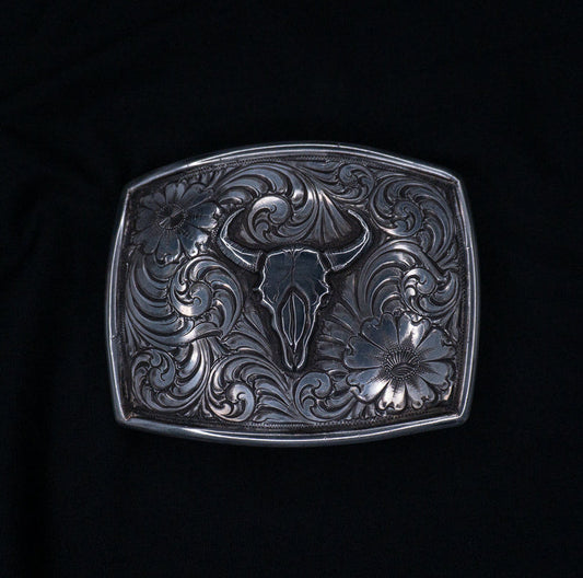 Buffalo Skull Buckle
