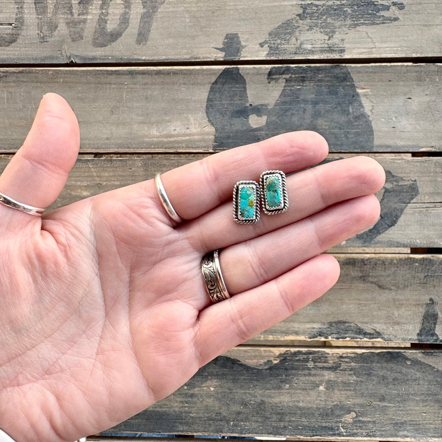 Kingman Turquoise Earrings