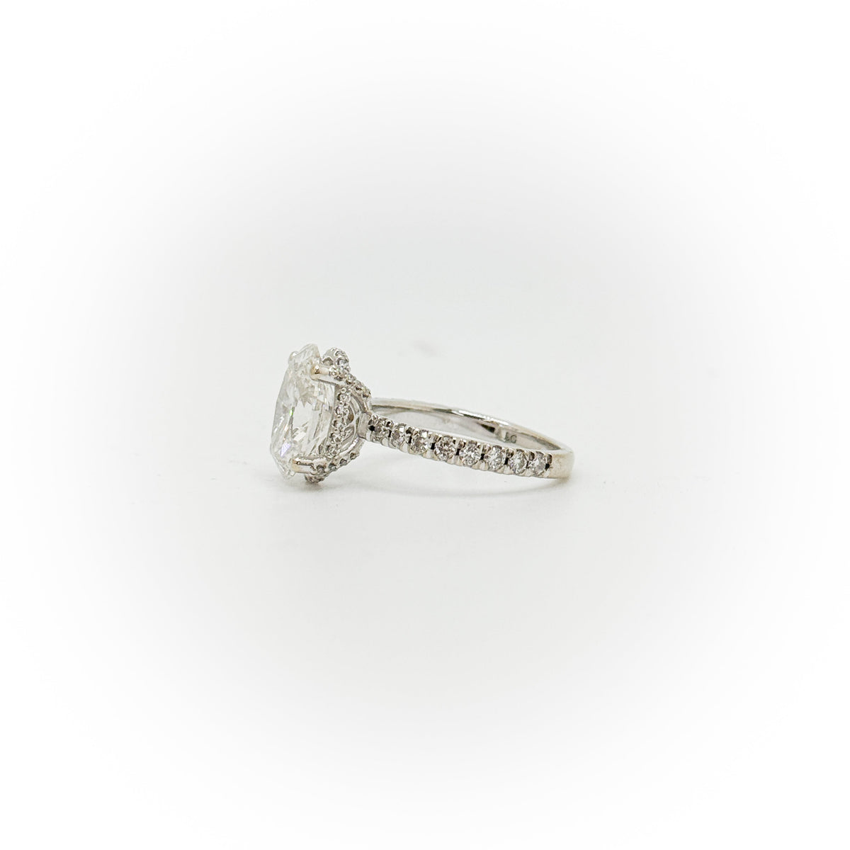Size 6.5  Oval Engagement Ring