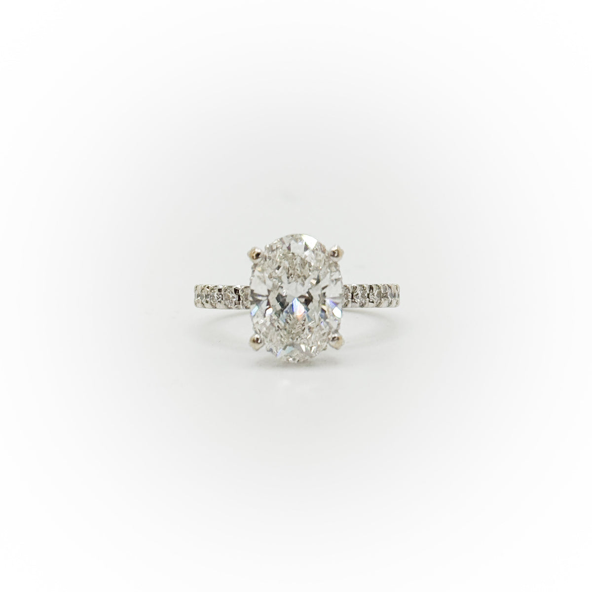 Size 6.5  Oval Engagement Ring