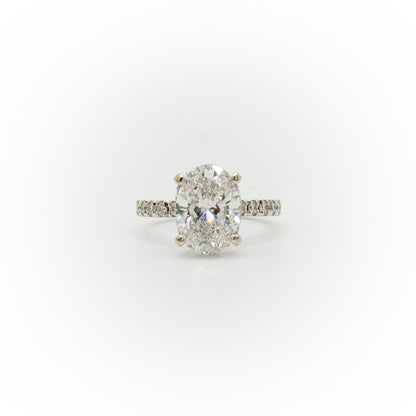 Size 6.5  Oval Engagement Ring