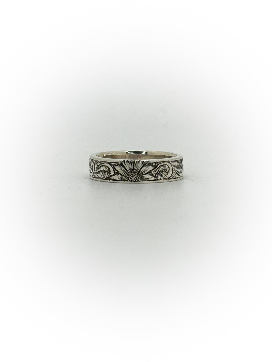 Size 7 Women’s Engraved Band