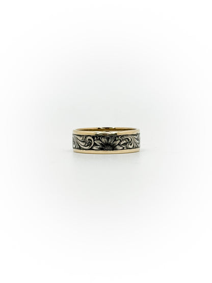 Two-Tone Wedding Bands (Custom Order Spot)