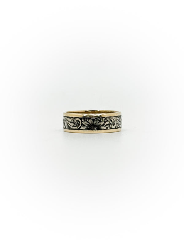 Two-Tone Wedding Bands (Custom Order Spot)