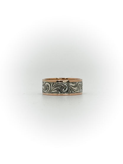 Two-Tone Wedding Bands (Custom Order Spot)