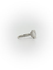 Size 6.5 Oval Engagement Ring