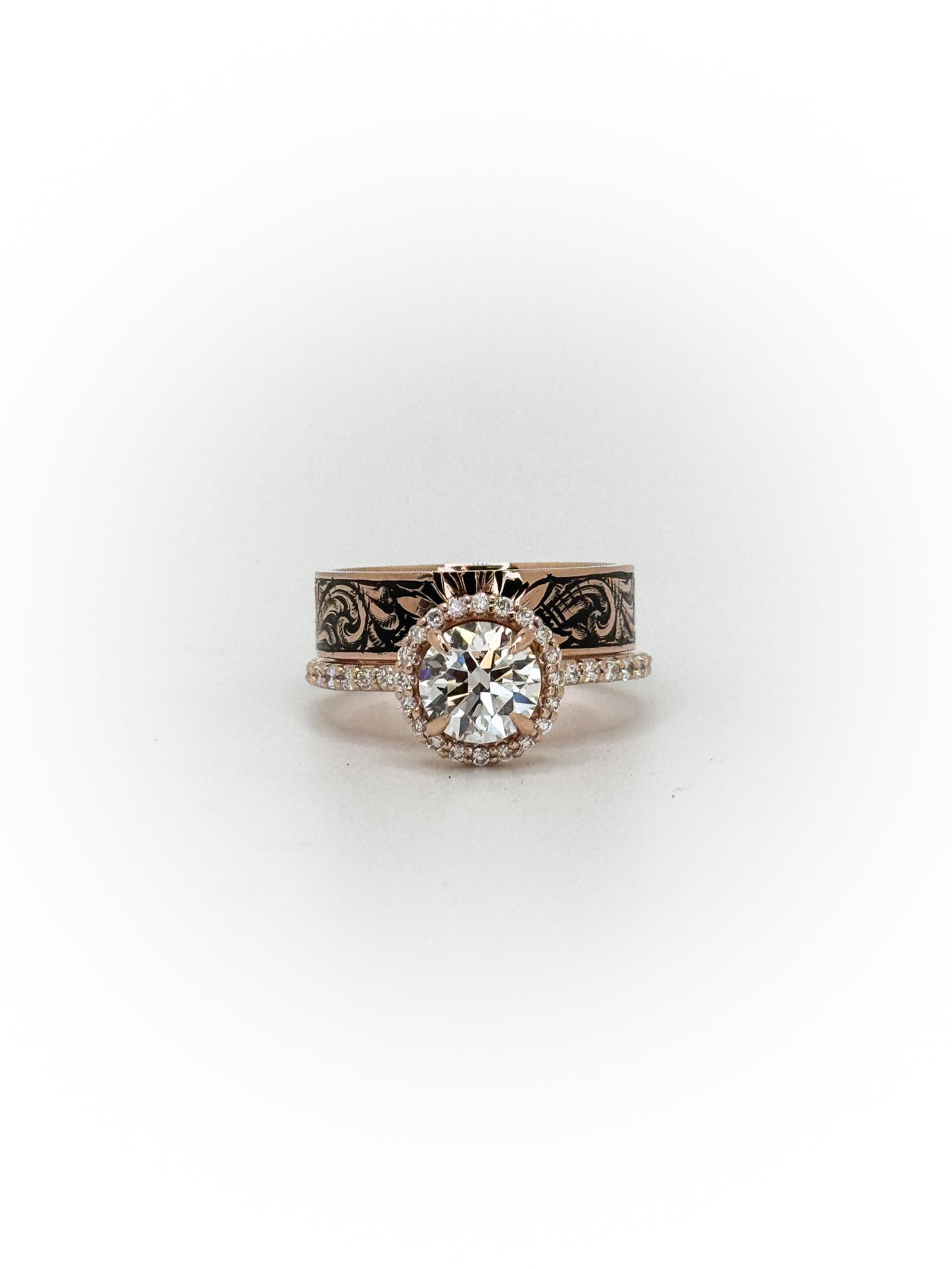 Traditional Halo Engagement Ring ( Custom Order Spot)