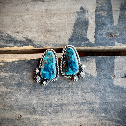 Morenci Turquoise Earrings
