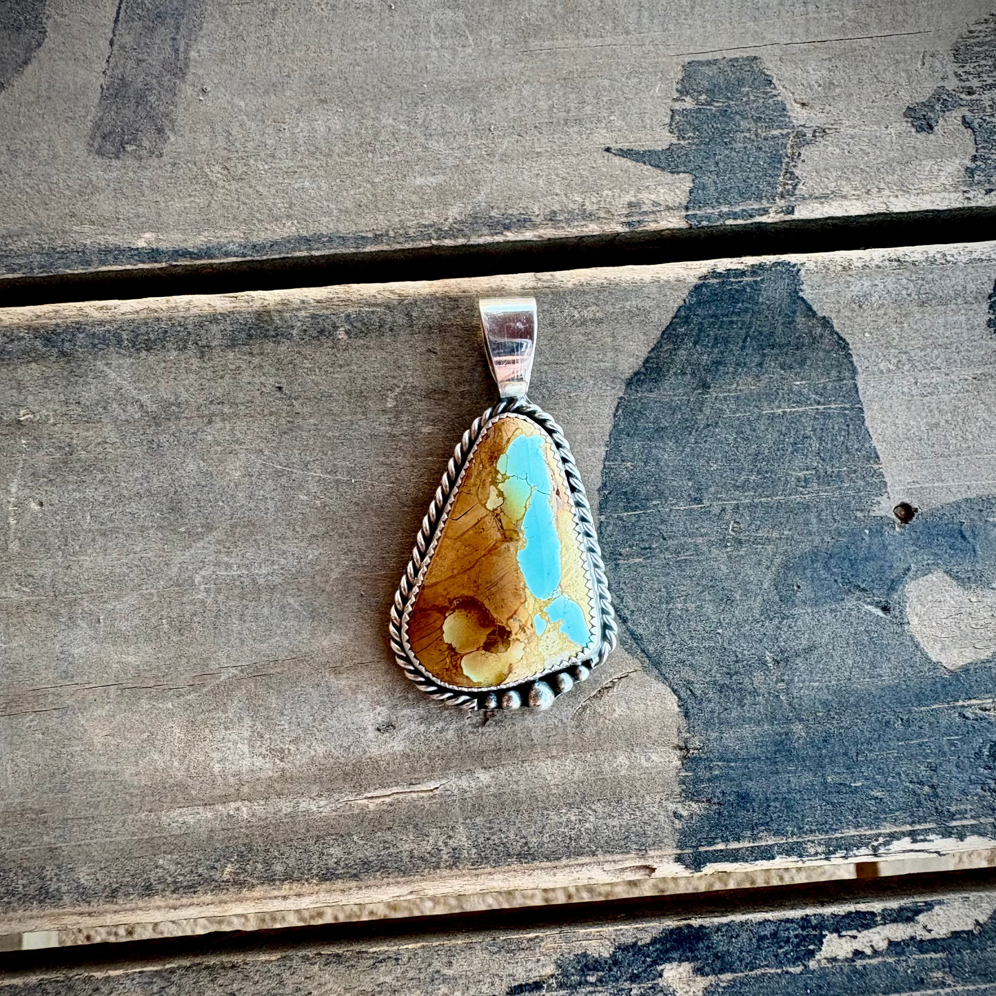 Royston Ribbon Turquoise Pendant