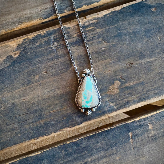Royston Ribbon Turquoise Necklace