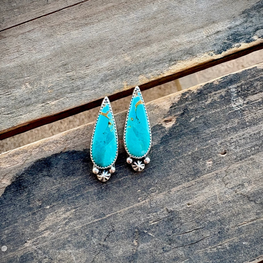 Kingman Turquoise Earrings