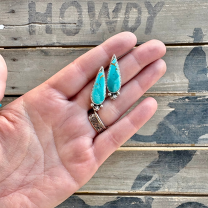 Kingman Turquoise Earrings