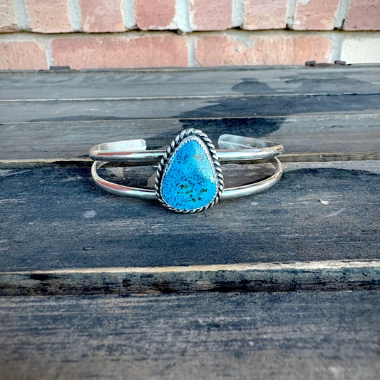 Kingman Turquoise Cuff Bracelet