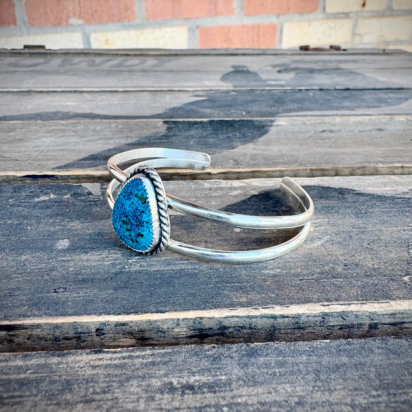Kingman Turquoise Cuff Bracelet