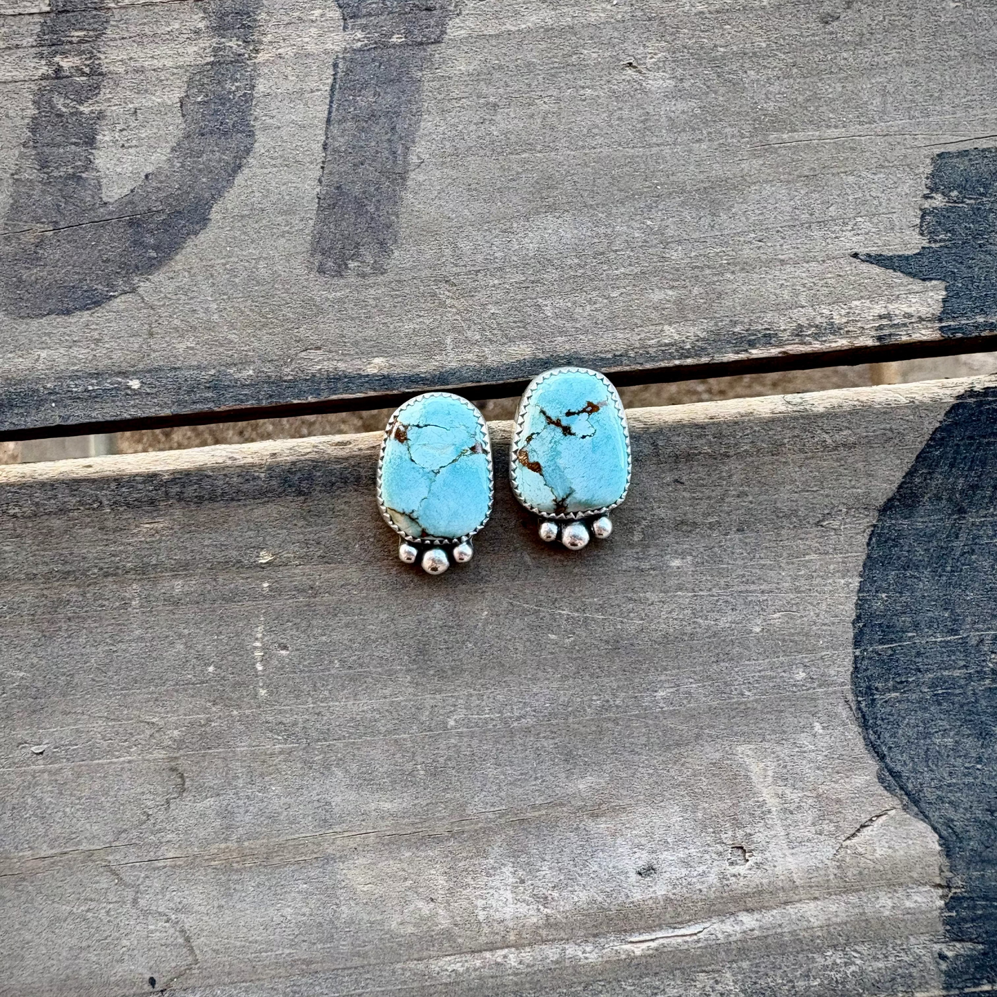 Golden Hills Turquoise Earrings