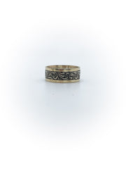 Size 9.5 Two Tone Men’s Wedding Band