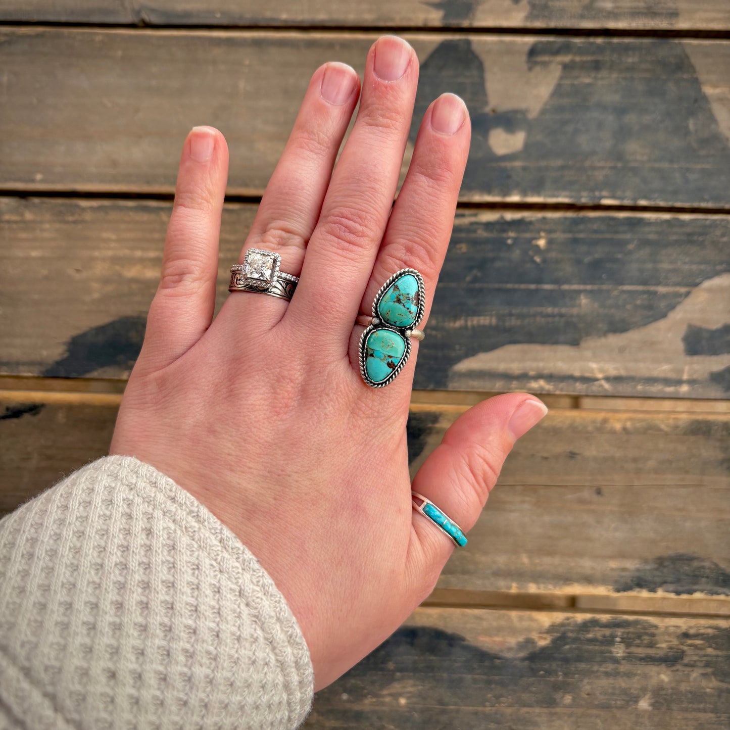 Two Stone Kingman Ring