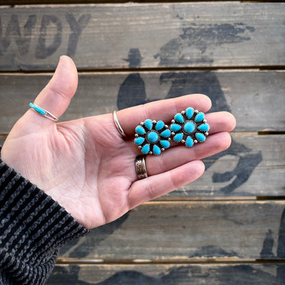 Blue Ridge Cluster Earrings