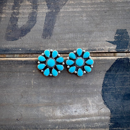 Blue Ridge Cluster Earrings