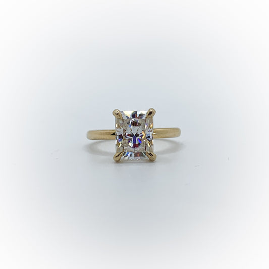 Simple Solitaire Engagement Ring (Custom Order Spot)