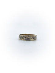 Size 6 Engraved Wedding Band