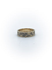 Size 6 Engraved Wedding Band