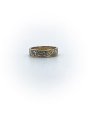 Size 6 Engraved Wedding Band