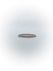 Diamond Accented Wedding Band (Custom Order)