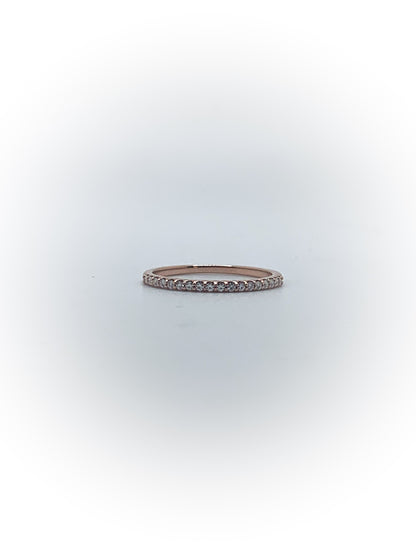 Diamond Accented Wedding Band (Custom Order)