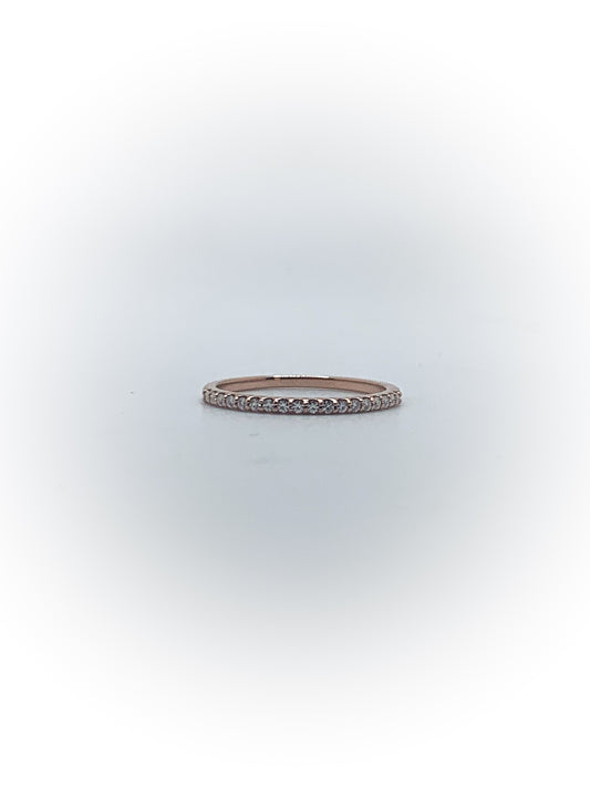 Diamond Accented Wedding Band (Custom Order)