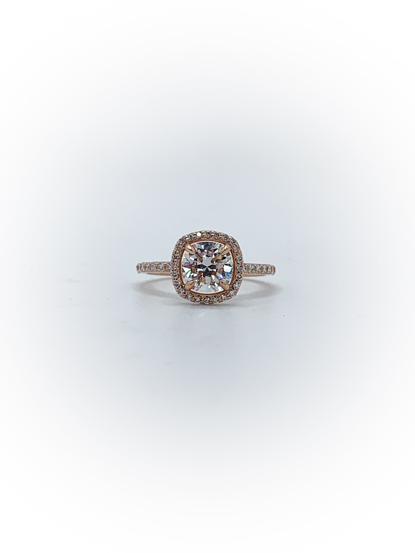 Traditional Halo Engagement Ring ( Custom Order Spot)