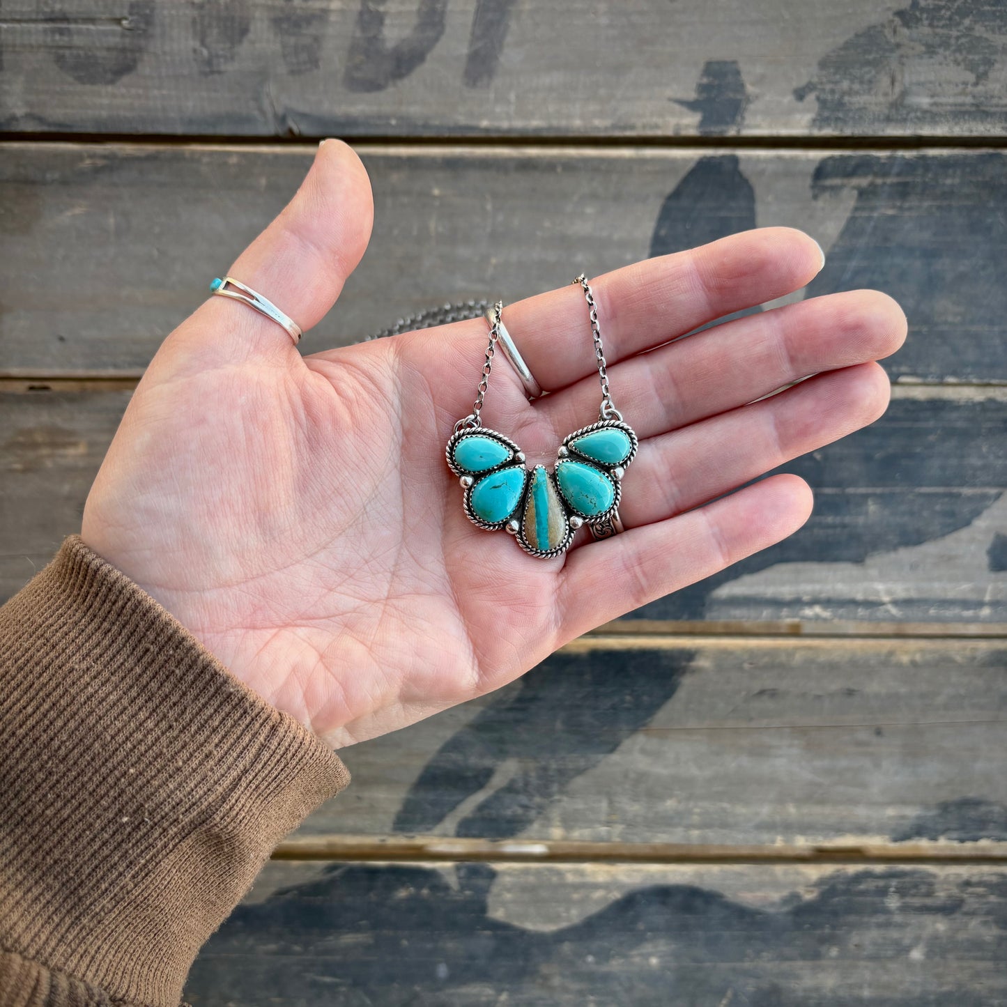 The "Skies Above" Cluster Necklace