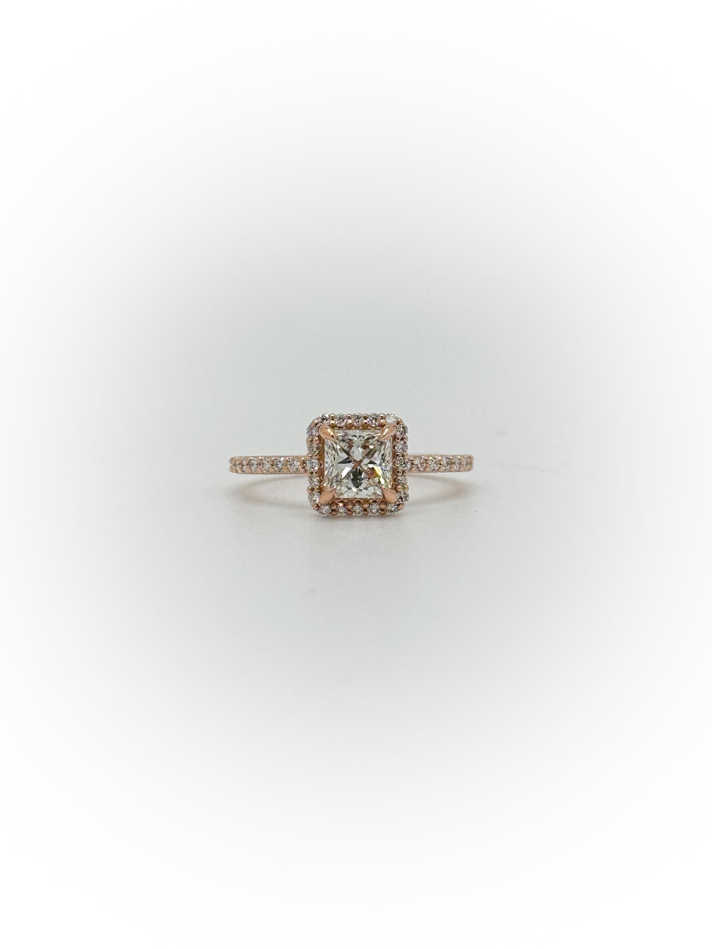 Traditional Halo Engagement Ring ( Custom Order Spot)