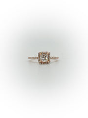Traditional Halo Engagement Ring ( Custom Order Spot)